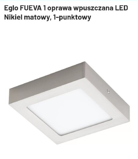 Zdjęcie oferty: Eglo led fueva 1 25×25