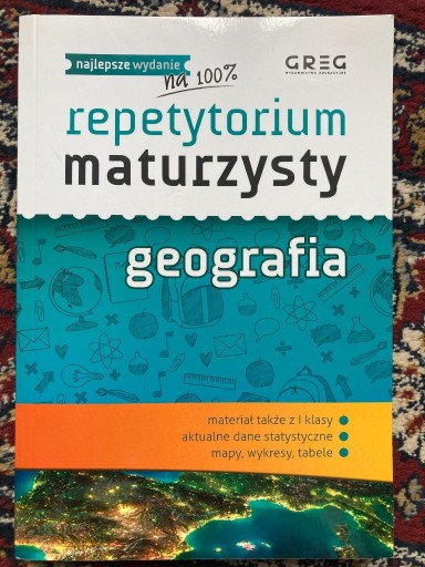 Zdjęcie oferty: Repetytorium Maturzysty GEOGRAFIA poziom ROZSZ.
