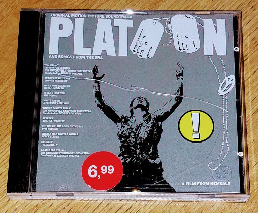 Zdjęcie oferty: Platoon Pluton Original Motion Picture Soundtrack