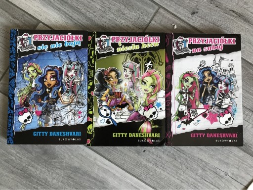 Zdjęcie oferty: Książki Monster High Przyjaciółki