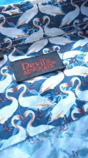 Zdjęcie oferty: wzorzysta męska koszula Devil's Advocate slim fit