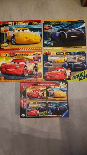 Zdjęcie oferty: Ravensburger Disney Cars Auta Zygzak McQueen 4X42