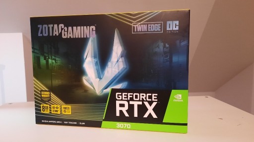 Zdjęcie oferty: Zotac GeForce RTX 3070 Twin Edge OC 8GB GDDR6 BOX