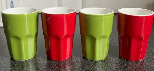 Zdjęcie oferty: Filiżanka do espresso komplet 4 sztuki poj. 80 ml