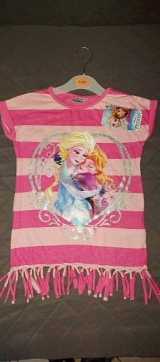 Zdjęcie oferty: Bluzka T-shirt Kraina Lodu Frozen 98/104