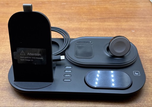 Zdjęcie oferty: bezprzewodowa stacja ładująca 3 w 1