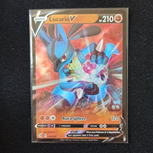 Zdjęcie oferty: Pokémon Lucario V Fusion Strike 146/264