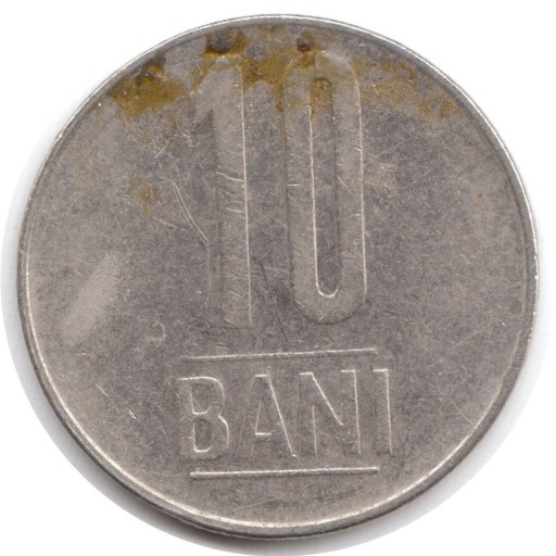 Zdjęcie oferty: RUMUNIA 10 bani 2007 lub 2008 KM#191, VF