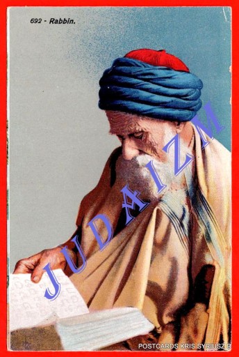 Zdjęcie oferty: Judaika -Rabbin - Żona Rabina - Tanach -1920 r 