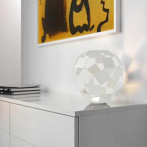 Zdjęcie oferty: Lampa stojąca SOMPEX Belly biała dzieło sztuki LED