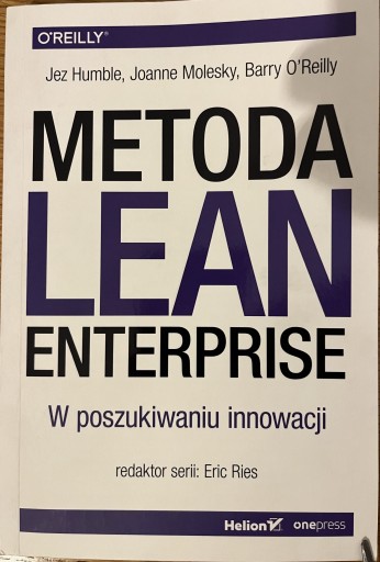 Zdjęcie oferty: Metoda Lean Enterprise. W poszukiwaniu innowacji Barry O'Reily