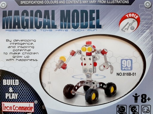 Zdjęcie oferty: MAGICAL MODEL ROBOT - klocki konstrukcyjne