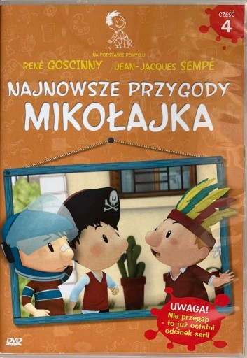 Zdjęcie oferty: DVD: Najnowsze przygody Mikołajka, część 4