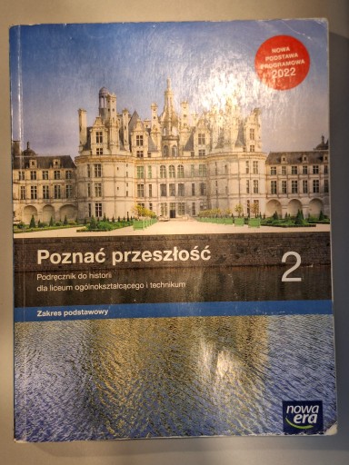 Zdjęcie oferty: Podręcznik do historii Poznać przeszłość kl 3 liceum/technikum zakr podst