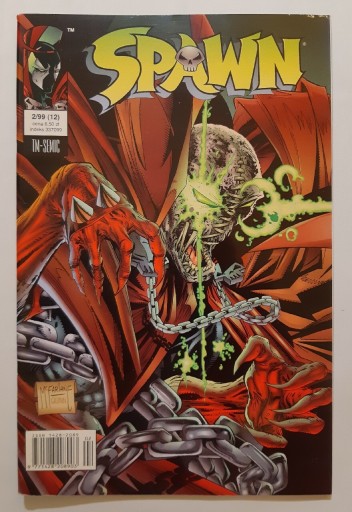 Zdjęcie oferty: Spawn 2/99 nr.12 TM-Semic Todd McFarlane bdb+