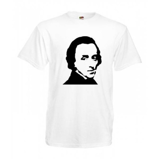 Zdjęcie oferty: Tshirt koszulka z nadrukiem Fryderyk Chopin