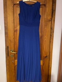 Zdjęcie oferty: Piękna długa niebieska sukienka 40