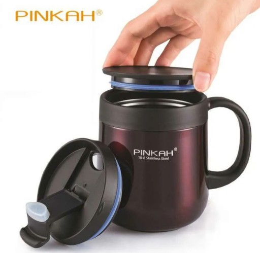 Zdjęcie oferty: Kubek termiczny vacuum mug PINKAH