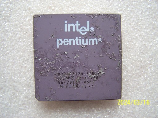 Zdjęcie oferty: Procesor porcelanowy Intel Pentium