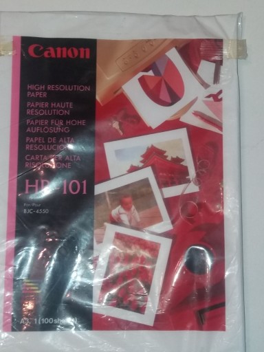 Zdjęcie oferty: Canon HR-101 Papier o wysokiej rozdzielczości A3