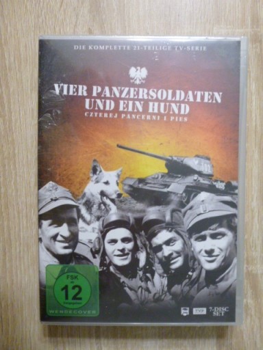 Zdjęcie oferty: Czterej pancerni i pies - 7 DVD folia Niemcy