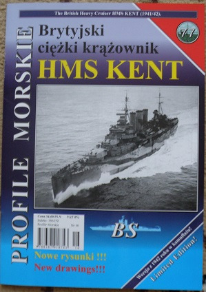 Zdjęcie oferty: HMS KENT ,,Profile morskie"