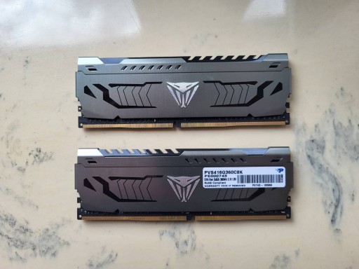 Zdjęcie oferty: Pamięć RAM Patriot Viper Steel 16GB DDR4 3600mhz