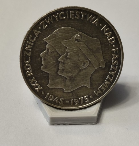 Zdjęcie oferty: Ekspozytor na monety średni, do gabloty 29mm