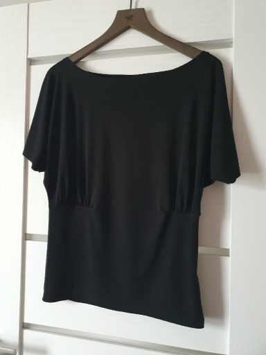 Zdjęcie oferty: Bluzka damska czarna z krótkim rękawem H&M M