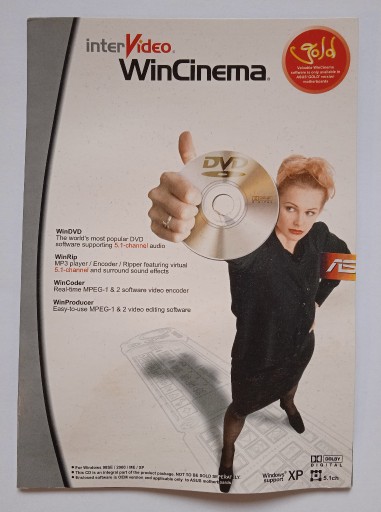Zdjęcie oferty: InterVideo WinCinema - pakiet 4 programów