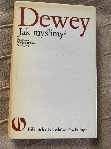 Zdjęcie oferty: Jak Myślimy S Dewey    C