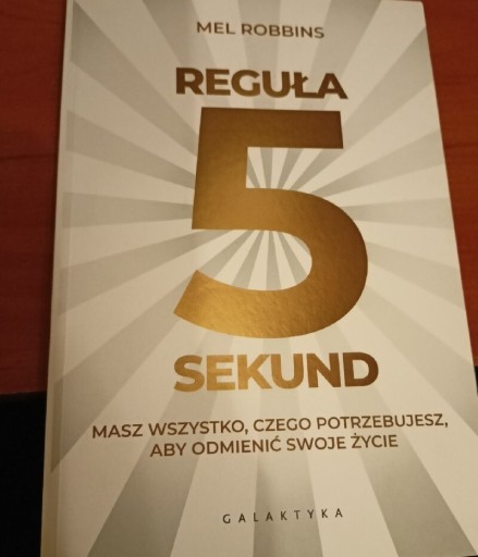 Zdjęcie oferty: Reguła 5 sekund Mel Robbins