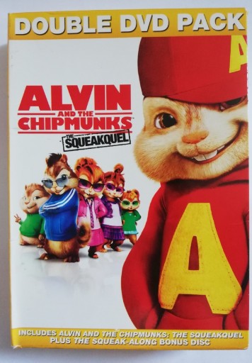 Zdjęcie oferty: Alvin and the Chipmunks 2 The Squeakel 2 dvd ANG