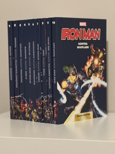 Zdjęcie oferty: Kolekcja Marvela - Wielkie Pojedynki 10 tomów