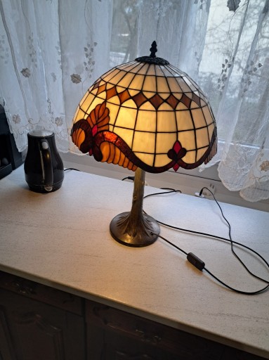 Zdjęcie oferty: Lampa witrazowa w sylu Tiffany 