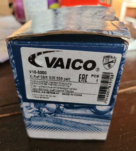 Zdjęcie oferty: Vaico v10-5000 0BR 525 558 filtr haldex 