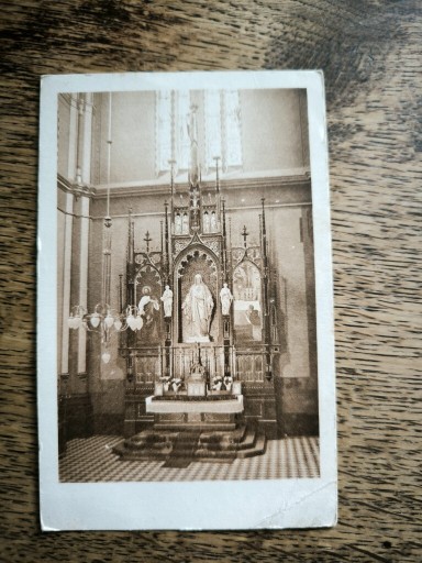 Zdjęcie oferty: Pocztówka z Pabianic 1928 kościół NMP