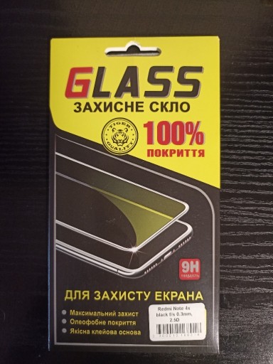 Zdjęcie oferty: Glass szkło ochronne Redmi Note 4x 