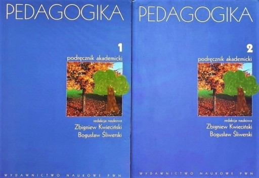 Zdjęcie oferty: Pedagogika tom 1-2 Kwieciński Śliwerski UNIKAT