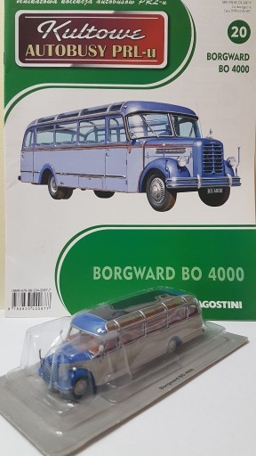 Zdjęcie oferty: Borgwart BO 4000 Kultowe autobusy PRL-u