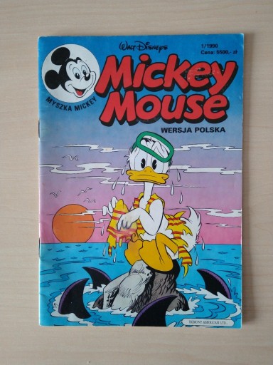 Zdjęcie oferty: Mickey Mouse 1/1990, stan bdb