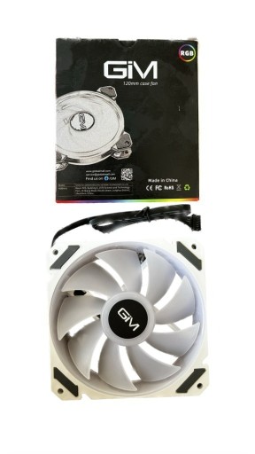 Zdjęcie oferty: GIM Wentylator RGB Case fan 120mm