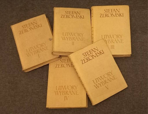 Zdjęcie oferty: S.Żeromski 5 tomów utwory wybrane