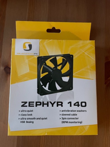 Zdjęcie oferty: Wentylator SilentiumPC Zephyr 140 140mm