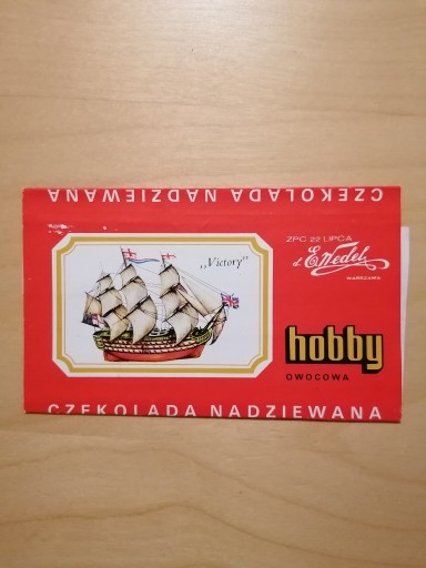 Zdjęcie oferty: Opakowanie E. Wedel hobby Victory