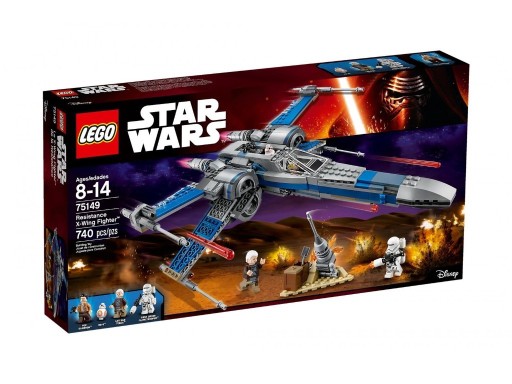 Zdjęcie oferty: LEGO Star Wars 75149 Mysliwiec X-Wing Ruchu Oporu MISB