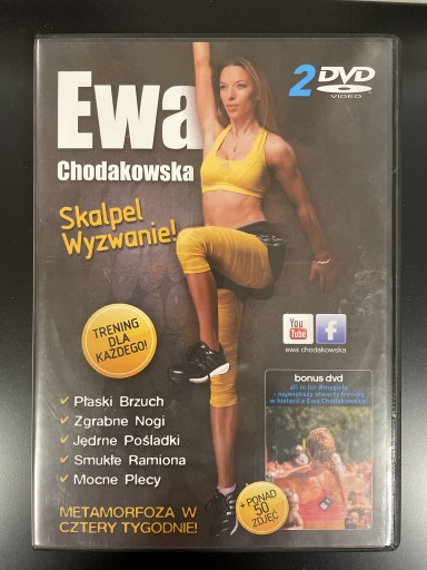 Zdjęcie oferty: Shape - Skalpel Wyzwanie - Ewa Chodakowska - DVD
