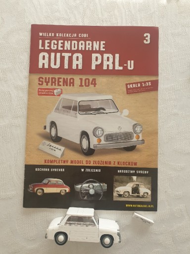 Zdjęcie oferty: Legendarne auta PRL-u: 5 aut Cobi: Trabant, Syrena