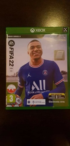 Zdjęcie oferty: FIFA 22 na xbox Series x NOWA