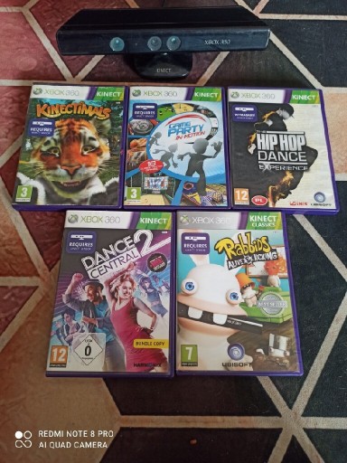 Zdjęcie oferty: Kinect Xbox 360 z grami